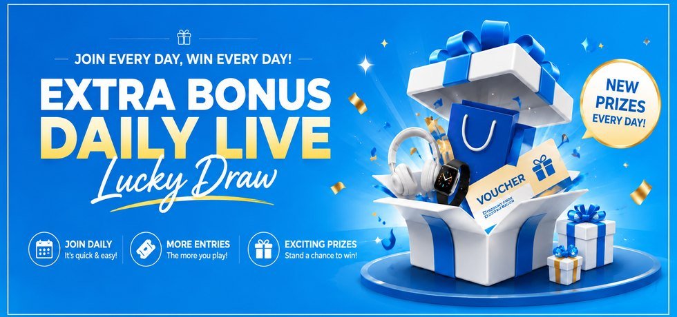 WINBOX daily live lucky draw extra bonus Malaysia
