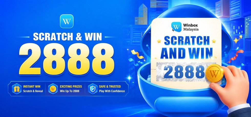 WINBOX scratch and win daily bonus up to RM2888